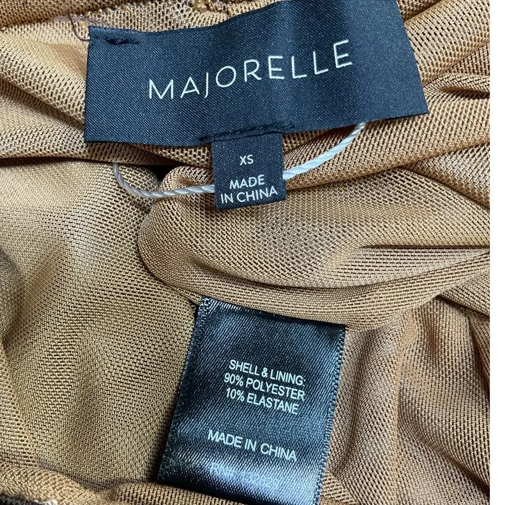 Majorelle Leopard Brown Chica Pants Size XS - Picture 4 of 4